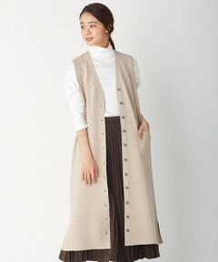 J.PRESS / ジェイプレス ベスト | 【WEB限定・洗える】PRINCE ジレ ワンピース