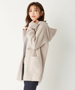 J.PRESS / ジェイプレス その他アウター | 【リバーシブル】ウールナイロン リバー フーデッド コート