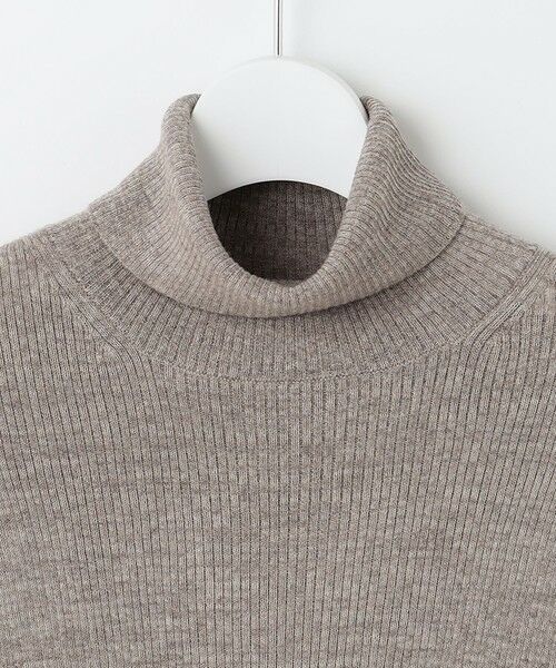 J.PRESS / ジェイプレス ニット・セーター | 【洗える】WORSTED CHINE WOOL ハイネック ニット | 詳細8