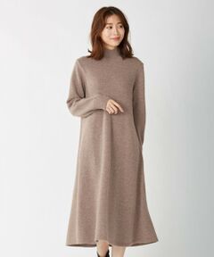 【洗える】MERINO CASHMERE ニット ワンピース