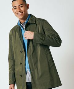 J.PRESS / ジェイプレス ステンカラーコート | 【J.PRESS PLUS】パックオフィサーコート