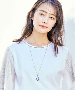 J.PRESS / ジェイプレス ネックレス・ペンダント・チョーカー | オーバルドロップ ネックレス