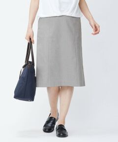 【洗える・撥水・防汚】コットンFITTYシャーク スカート