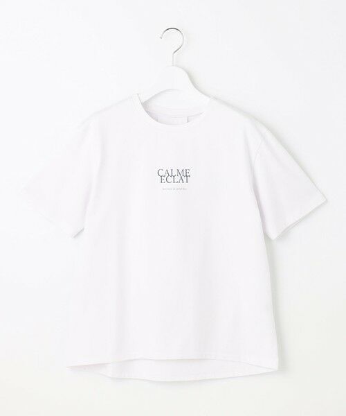 J.PRESS / ジェイプレス カットソー | 5分袖 ロゴ Tシャツ | 詳細7