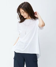 J.PRESS / ジェイプレス カットソー | 【イージーケア・接触冷感】プレーティングジャージー マーメイド カットソー