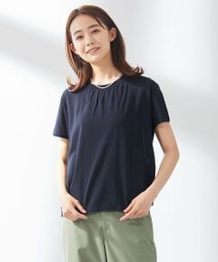 J.PRESS / ジェイプレス ニット・セーター | 【洗える・抗菌防臭】コットンアセテート ドルマン ニット