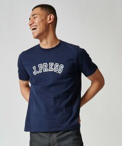 セール】 【J.PRESS×YALE】YALE TRACKカレッジプリントＴシャツ