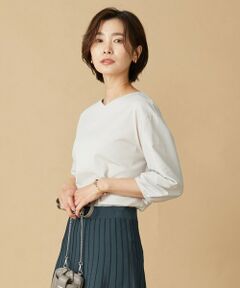 J.PRESS / ジェイプレス カットソー | ストレッチポンチ Vネック カットソー