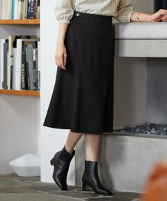 J.PRESS / ジェイプレス ミニ・ひざ丈スカート | 【洗える】セルロースリバー スカート