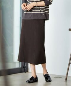 J.PRESS / ジェイプレス ミニ・ひざ丈スカート | 【洗える】デュアルウォームポンチ スカート