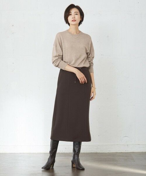 J.PRESS / ジェイプレス ミニ・ひざ丈スカート | 【洗える】デュアルウォームポンチ スカート | 詳細26