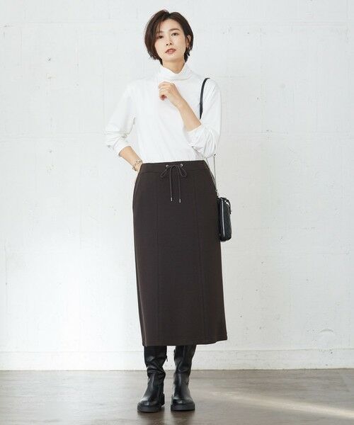 J.PRESS / ジェイプレス ミニ・ひざ丈スカート | 【洗える】デュアルウォームポンチ スカート | 詳細27