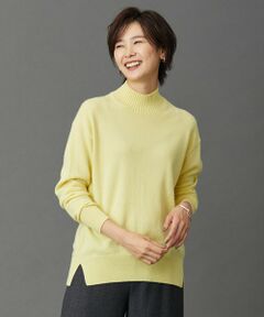 【洗える・WEB限定カラーあり】CASHMERE BLEND ハイネック ニット