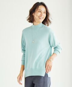 【洗える・WEB限定カラーあり】CASHMERE BLEND ハイネック ニット