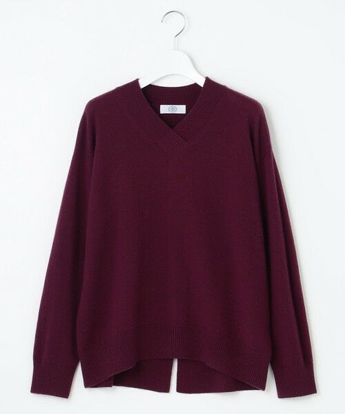 セール】 【洗える・WEB限定カラーあり】CASHMERE BLEND Vネック