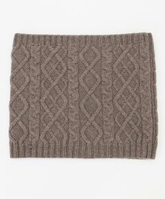 J.PRESS / ジェイプレス ネックウォーマー・イヤーマフ | 【WEB限定・洗える】VICTORIAアランニット ネックウォーマー