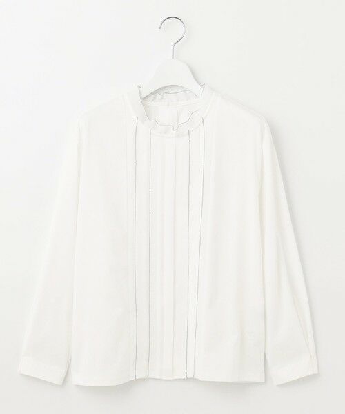 J.PRESS / ジェイプレス カットソー | 【吸水速乾】プレーティングジャージー フリルネック カットソー | 詳細22