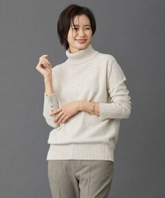 J.PRESS / ジェイプレス ニット・セーター | 【洗える】AUSSIE AIR タートルネック バックスリット ニット