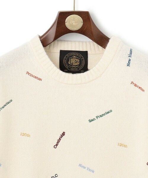 J.PRESS / ジェイプレス ニット・セーター | 【120th Anniversary】Embroidery Knit | 詳細6