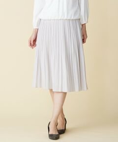 J.PRESS / ジェイプレス ミニ・ひざ丈スカート | 【洗える】ノルディスジョーゼット プリーツ スカート