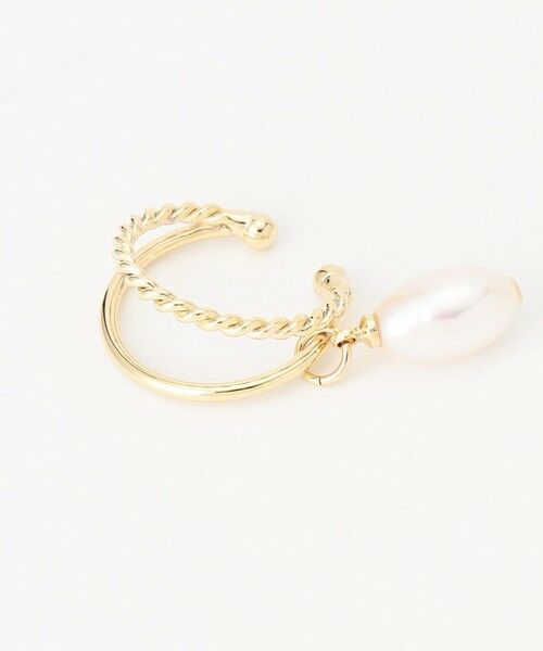 J.PRESS / ジェイプレス ピアス・イヤリング | 【WEB限定】2way 淡水パール イヤカフ リング | 詳細13