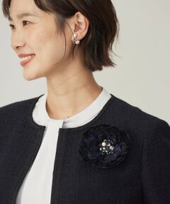 J.PRESS / ジェイプレス ブローチ・コサージュ | ツイード コサージュ