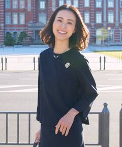 J.PRESS / ジェイプレス シャツ・ブラウス | ライトツイードストレッチ ブラウス