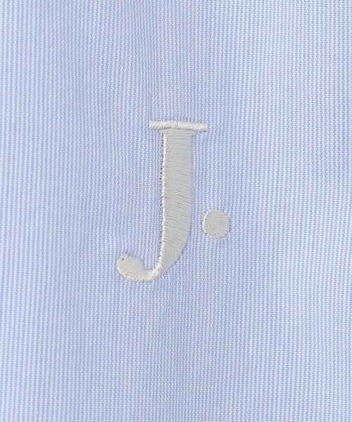 J.PRESS / ジェイプレス シャツ・ブラウス | 【WEB限定】ポプリンヘアラインJ刺繍シャツ/B.D | 詳細9