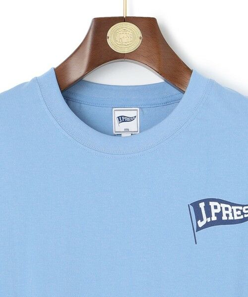 J.PRESS / ジェイプレス カットソー | 【Pennant Label】T-Shirt / J.PRESS Flag | 詳細2