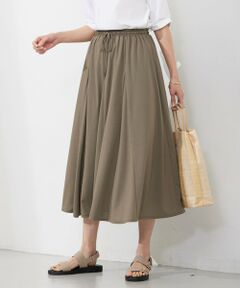 J.PRESS / ジェイプレス ミニ・ひざ丈スカート | 【洗える】ジャージー フレアースカート