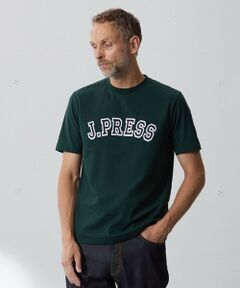 セール】 【J.PRESS×YALE】YALE TRACKカレッジプリントＴシャツ