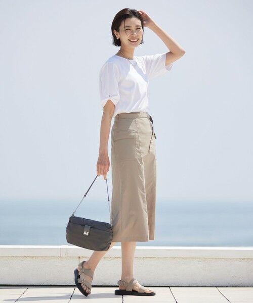 J.PRESS / ジェイプレス ミニ・ひざ丈スカート | 【洗える・イージーケア】ソフトタイプライター マーメイド スカート | 詳細1