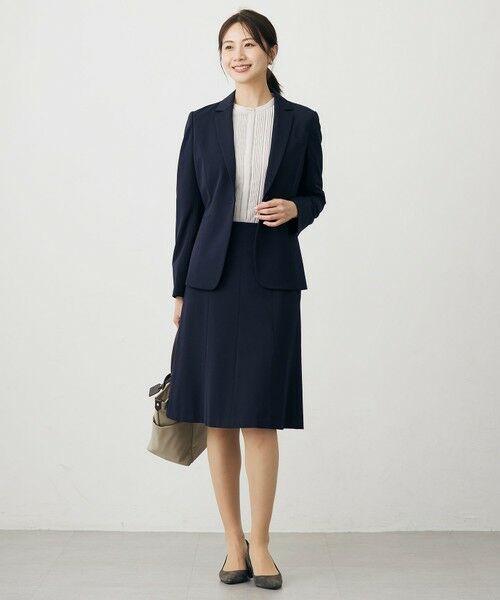 J.PRESS / ジェイプレス ミニ・ひざ丈スカート | T/Rアルガンシルク フレア スカート | 詳細8