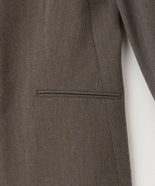 J.PRESS / ジェイプレス ノーカラージャケット | T/Rアルガンシルク ノーカラー ジャケット | 詳細11