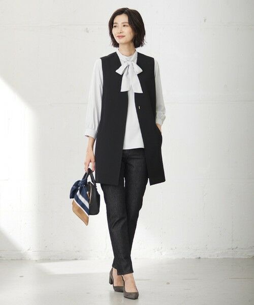 J.PRESS / ジェイプレス その他アウター | T/Rアルガンシルク ジレ | 詳細3