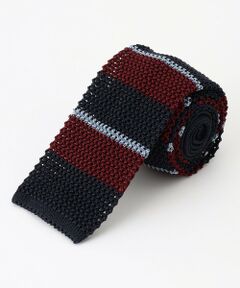 【J.PRESS KNIT TIE COLLECTION】ストライプ ニットネクタイ