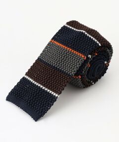 【J.PRESS KNIT TIE COLLECTION】ストライプ ニットネクタイ