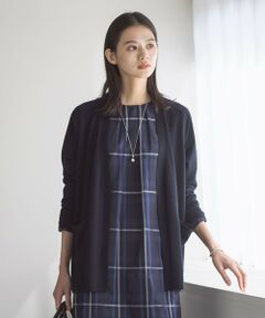 【着丈が選べる・洗える】KNIT BASIC ロングカーディガン