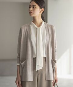 【着丈が選べる・洗える】KNIT BASIC ロングカーディガン