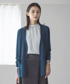 【着丈が選べる・洗える】KNIT BASIC ロングカーディガン