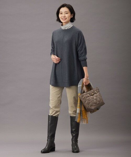 J.PRESS / ジェイプレス ニット・セーター | 【洗える】EASY WOOL チュニック ニット | 詳細3