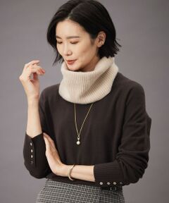 J.PRESS / ジェイプレス ネックウォーマー・イヤーマフ | ピュアカシミヤ ネックウォーマー