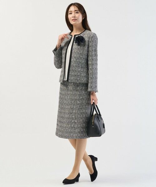 J.PRESS / ジェイプレス ミニ・ひざ丈スカート | 【セットアップ対応】ファンシーツイード スカート | 詳細24