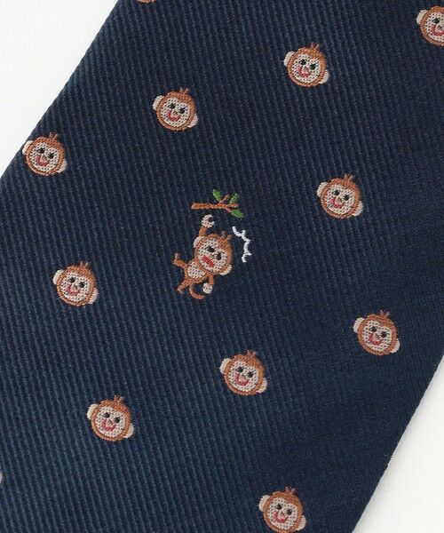 J.PRESS / ジェイプレス ネクタイ | 【J.PRESS JOKE TIE COLLECTION】猿も木から落ちる | 詳細4