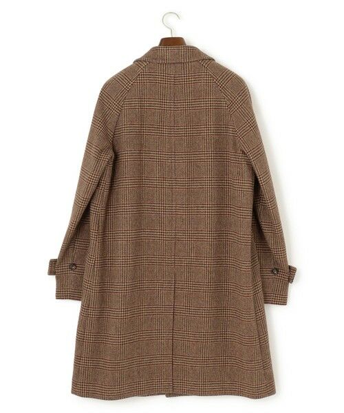 【KING SIZE】【JAPAN TWEED with REAL SHETLAND】ガンクラブチェック バルカラーコート