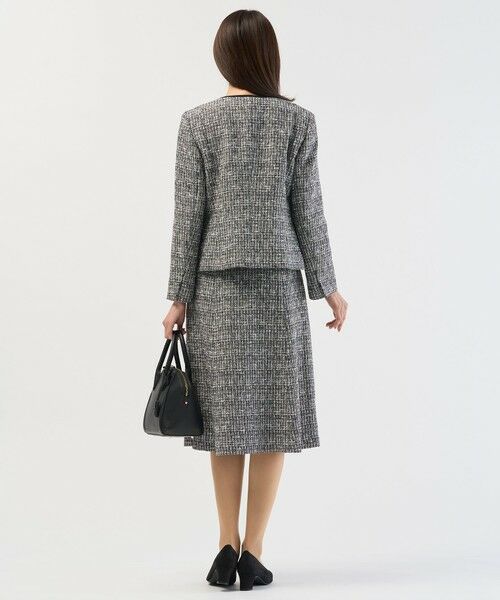 J.PRESS / ジェイプレス ノーカラージャケット | 【セットアップ対応】ファンシーツイード ノーカラー ジャケット | 詳細22