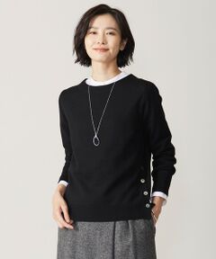 CLEAR LIGHT WOOL ボートネック ニット