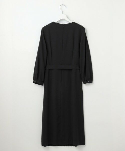 J.PRESS / ジェイプレス ロング・マキシ丈ワンピース | 【洗える】ノルディス2wayジョーゼット フロントプリーツ ワンピース | 詳細8