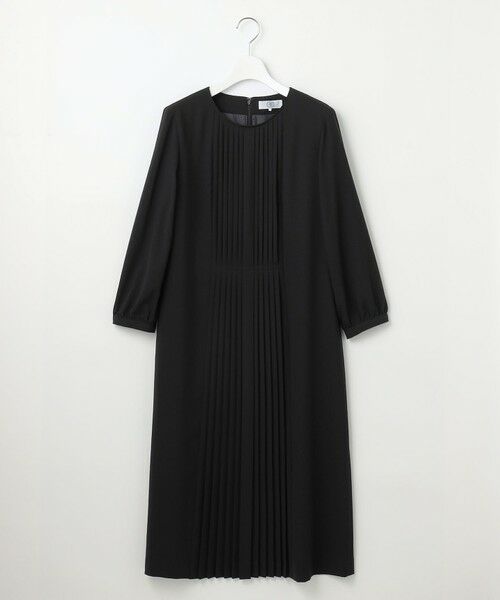 J.PRESS / ジェイプレス ロング・マキシ丈ワンピース | 【洗える】ノルディス2wayジョーゼット フロントプリーツ ワンピース | 詳細15
