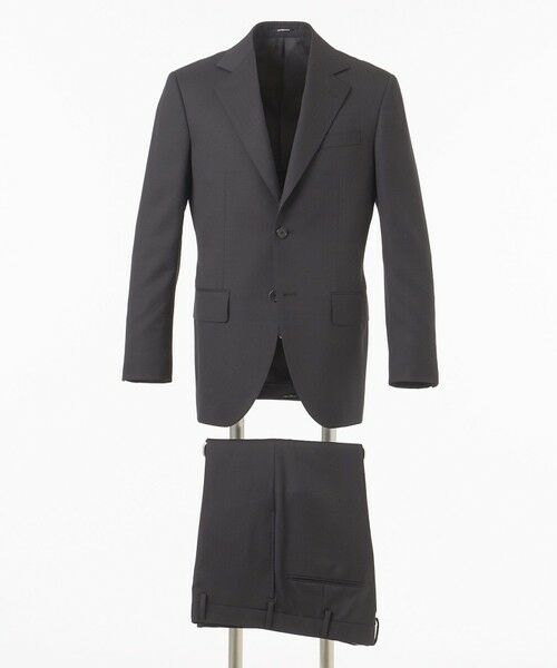 J.PRESS / ジェイプレス セットアップ | 【JAPAN CRAFT CLOTH】シャドーヘリンボーン スーツ/背抜き | 詳細4